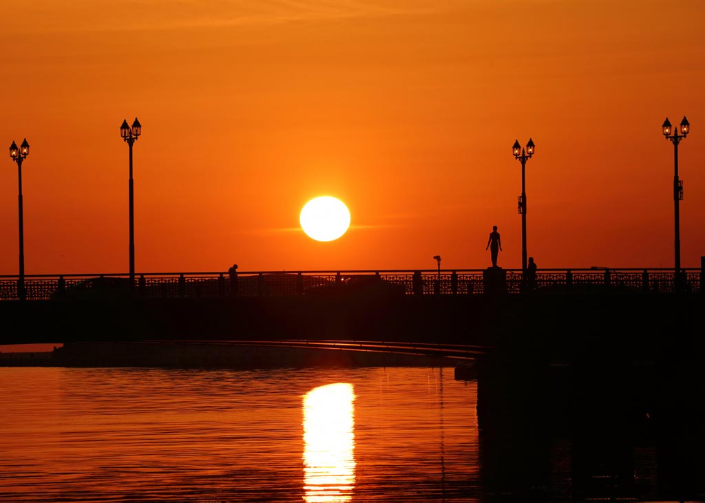 钏路的夕阳