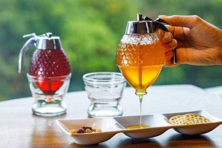 休息室的款待服务 蜂蜜自助