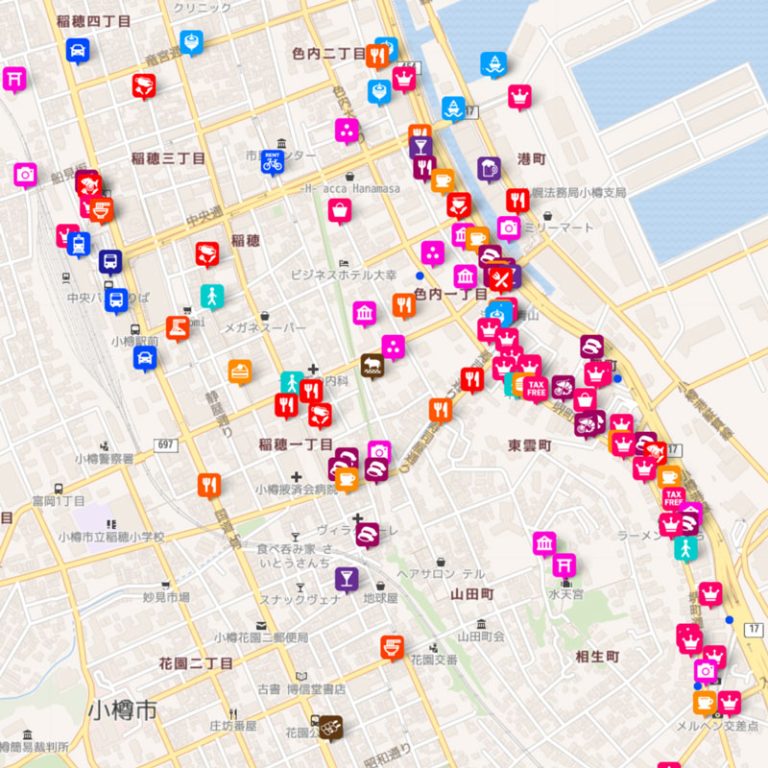 小樽市数码地图