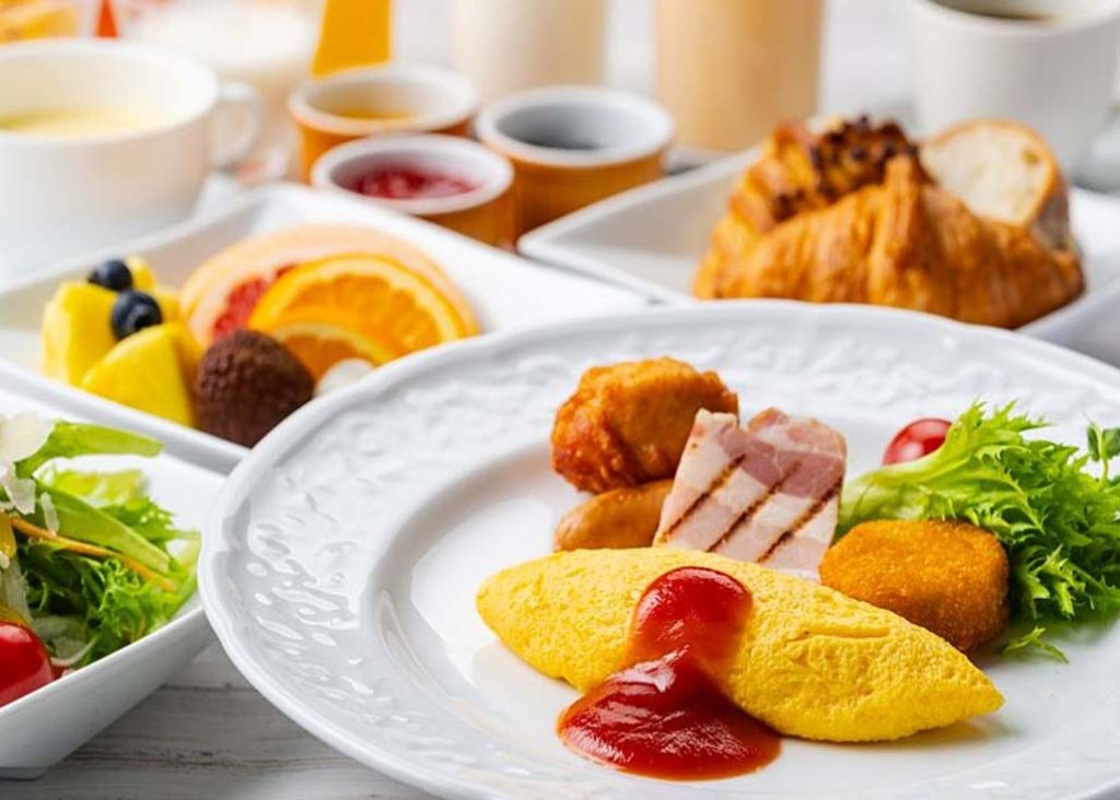 可按照自己喜好添加配料的现做欧姆蛋